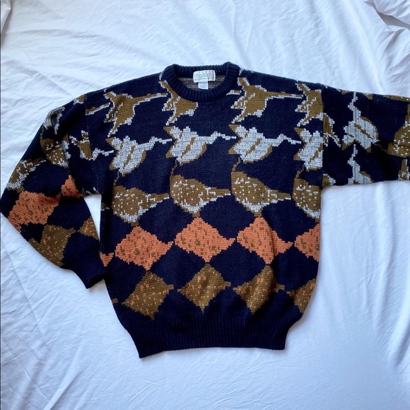 Fellini #Vintage 80s Knit Sweater - Picture 6 of 7
